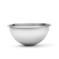 Bassine demi-sphérique en inox Diamètre 24cm
