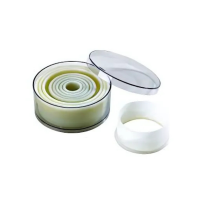 Boite de 9 découpoirs ronds polyglass unis