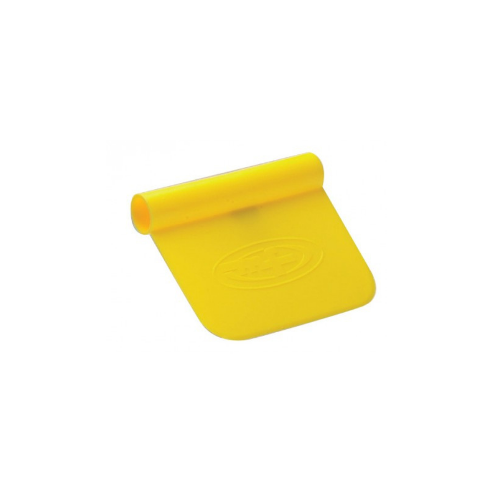 Coupe-pâte plastique rond jaune dimension 12x10,5cm