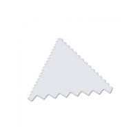 Peigne décor plastique 3 cotes dimension 93x83mm