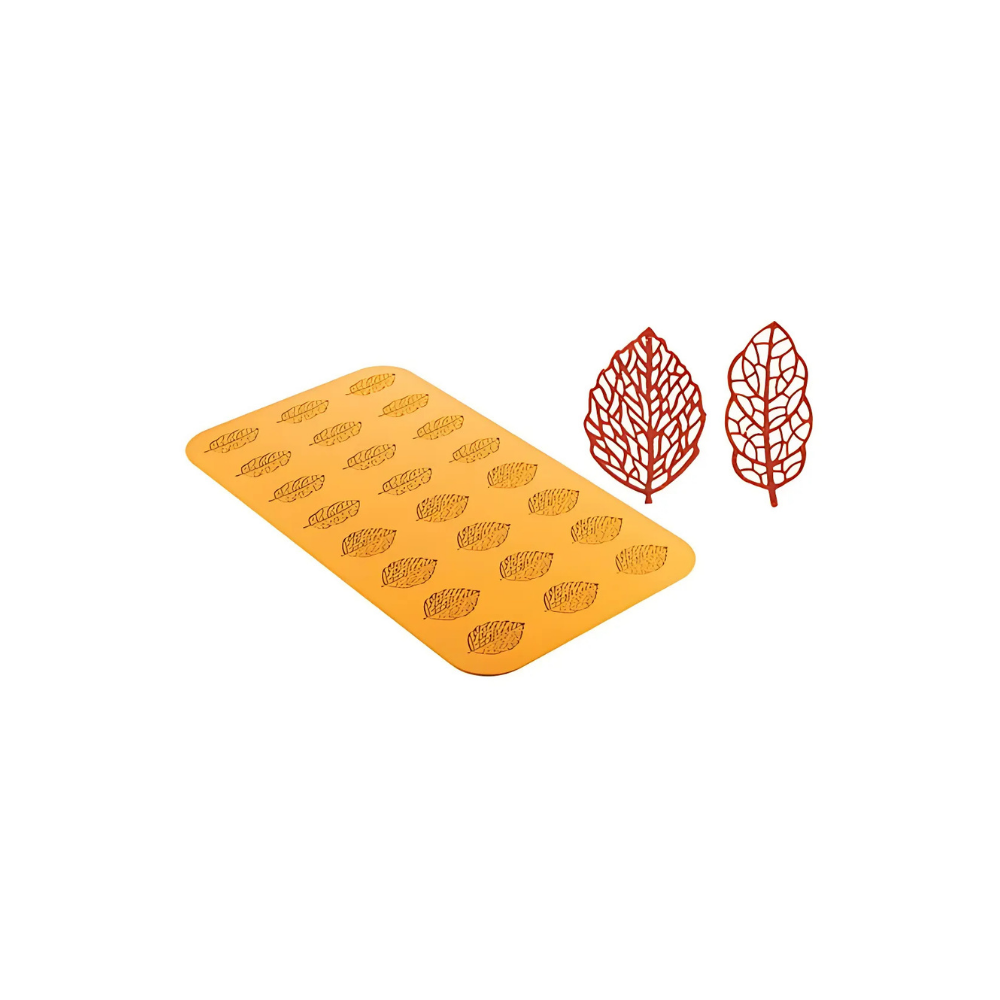 Tapis silicone 470x270mm nature 24 feuilles “forêt”