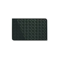 Plaque Silicone 70 macarons prof. diamètre 40mm dimension tapis 58x38cm
