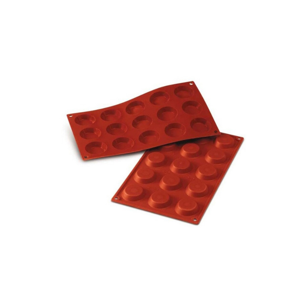 Moule flexible mini tartelette 15 empreintes diamètre 45 hauteur 10mm