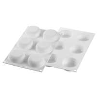 Moule silicone 6 rond universaux diamètre 67 hauteur 27mm
