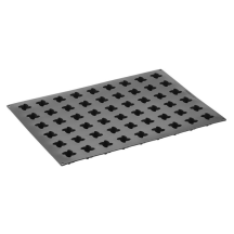 Moule silicone pavoflex 54 mini helices diamètre 40 hauteur 28mm plaque 60x40