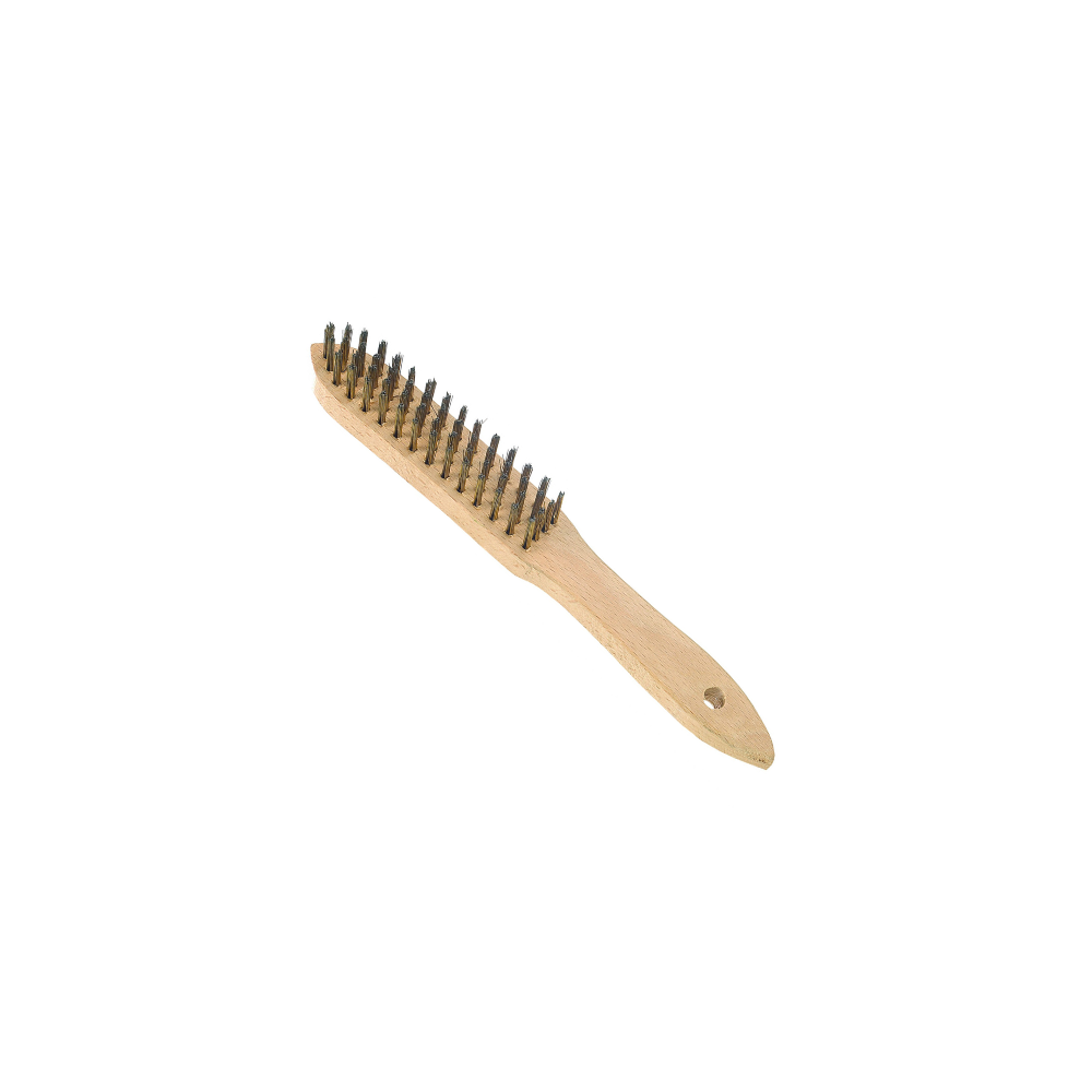 Brosse métallique pour grill avec manche dimension 295x32mm