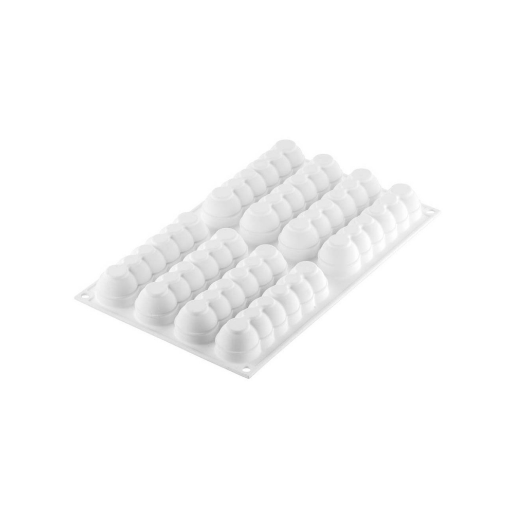 Moule silicone 8 truffle éclairs dimension 130x30,5 hauteur 27,5mm