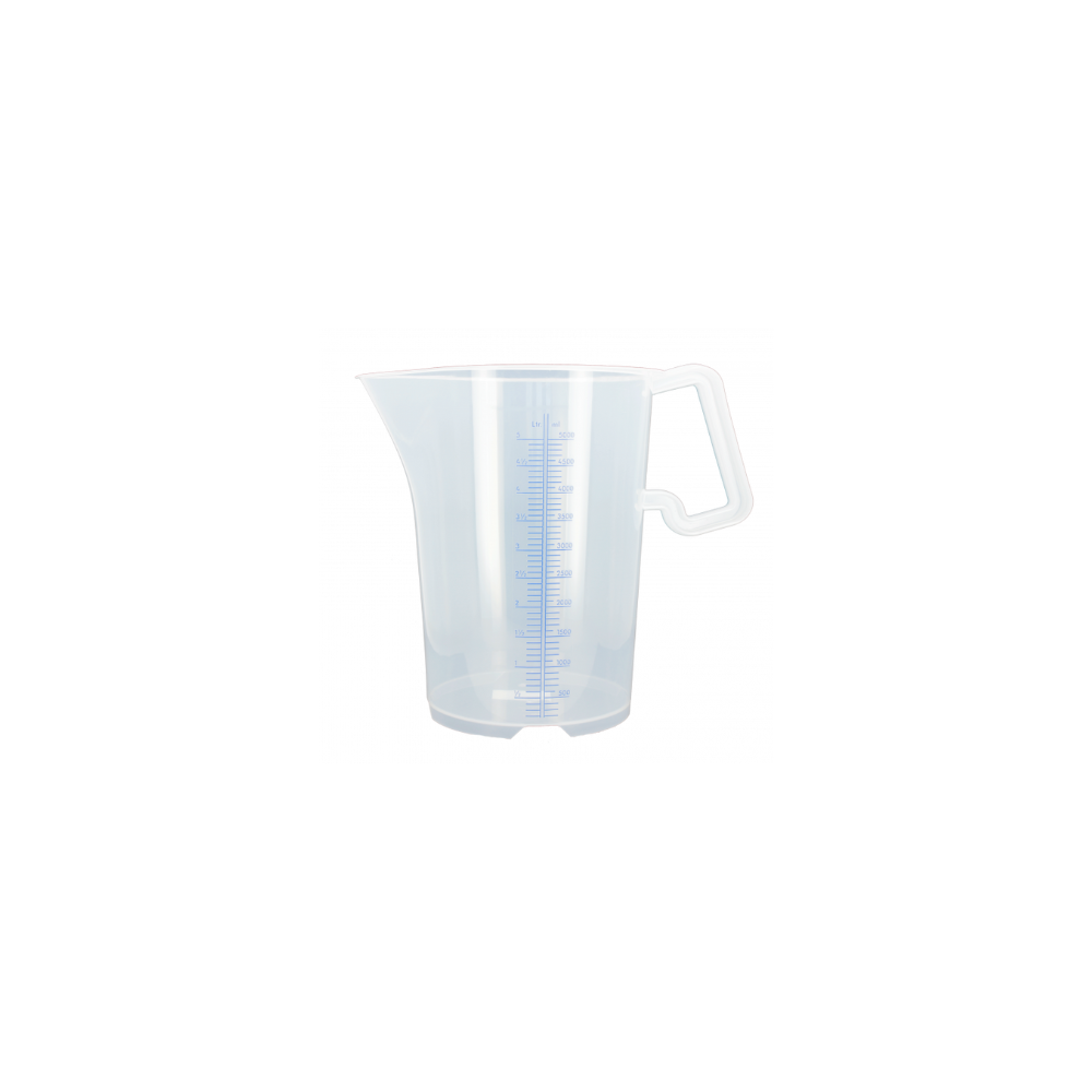 Pot gradué en plastique avec poignée de 2litres