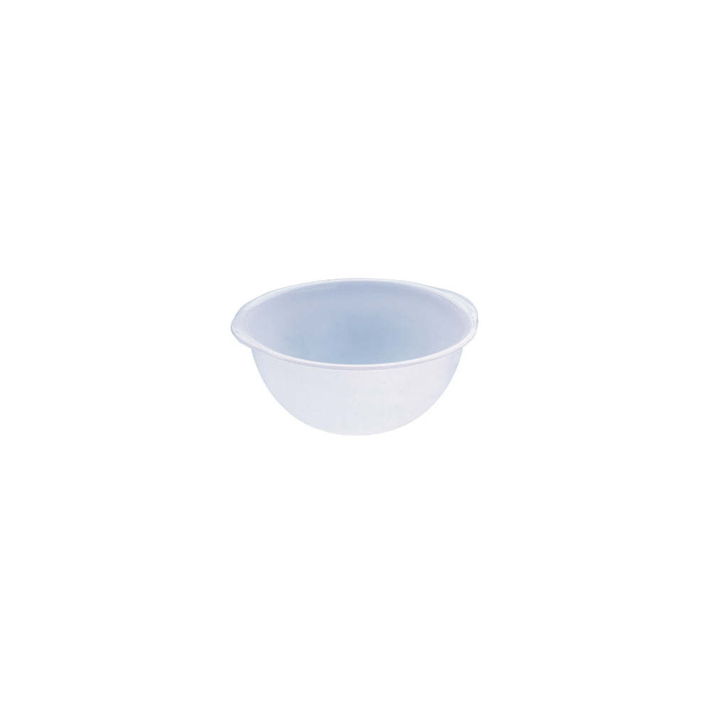 Bassine plastique dur diamètre 17,5cm 1 litre.