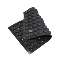 Moule silicone 96 demi sphères diamètre 35 hauteur 17.5mm plaque 60x40