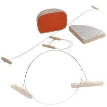 Fils à fromage en inox avec poignée en plastique dimension 45 cm