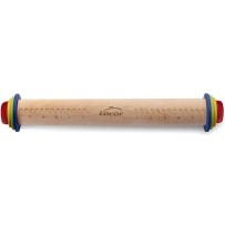 Rouleau en hêtre avec des disques extractibles 2-6-10 mm longueur 34 cm