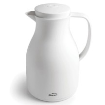 Pichet de service isotherme en polypropylène blanc 1L