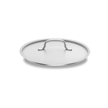 Plat à sauter en inox Triple Fond à ance avec couvercle diamètre 360 Hauteur 70mm 7,1 Litres