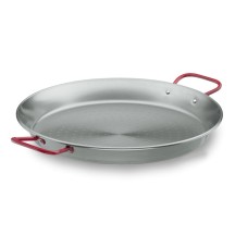 Poêle à Paella en tôle acier Diamètre 70cm
