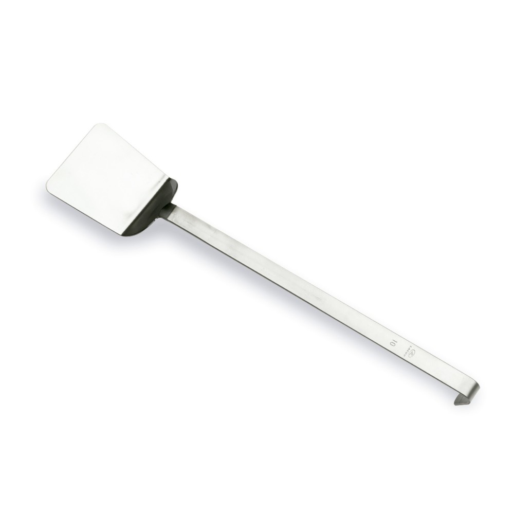 Spatule à Reduction lisse en inox 11x12 Langueur 51cm