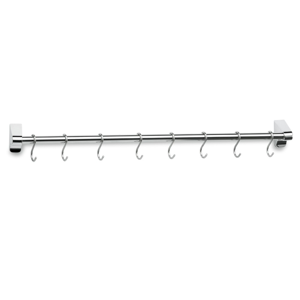 Penderie Murale inox 12 crochets Langueur 100cm