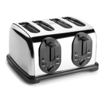 Grille Pain Automatique Pour 2-4 Tranches 14X14cm dimension 33X29X19cm 1750W