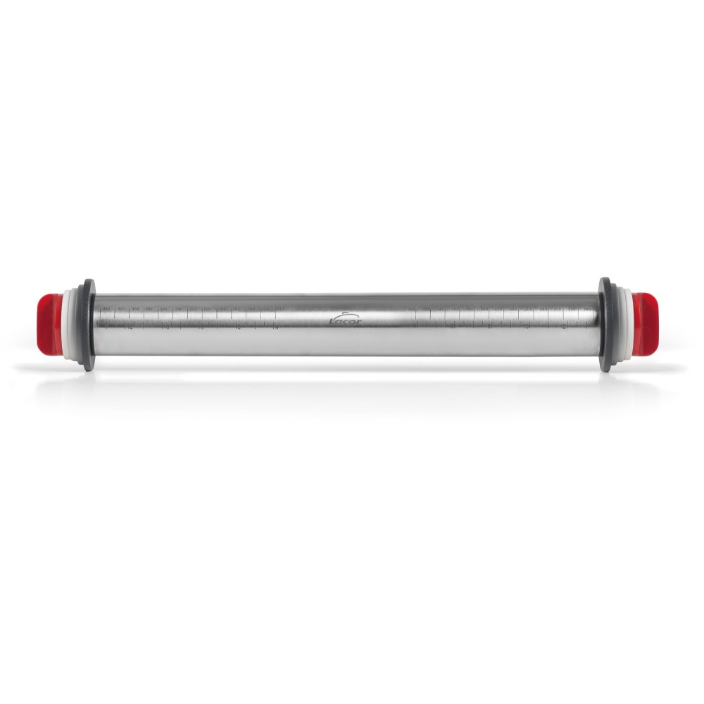 Rouleau en inox avec des disques extractibles 2-3-6-10mm Langueur 38cm