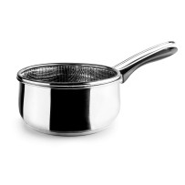Casserole avec panier Garinox 18/10 Diamètre 18cm hauteur 9 cm capacité 2 litres
