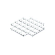 Dessous de plat carré en acier inoxydable