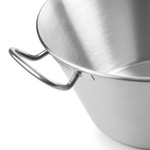 Bassine Conique à Anses inox 18/10 Diamètre 40cm