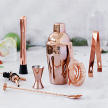 Ensemble pour cocktails en acier inoxydable 8 pièces