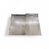 Plaque de Découpe Baklawa inox 40×60cm – 2 Plateaux Assemblés