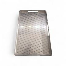 Plaque de Découpe Baklawa inox 40×60cm – 2 Plateaux Assemblés