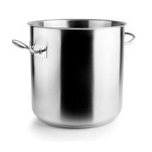 Marmite en inox 18/10 triple fond avec couvercle Diamètre 320mm Hauteur 320mm 25,7 litres