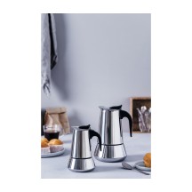 Cafetière inox 18/10 4 tasses
