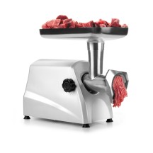 Hachoir à viande 120kg/h inclut 3 disques perforés Diamètre 3-5-8 et 3 accessoires de charcuteries/550 watts 220v/dim 41x19.5x35