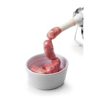 Hachoir à viande 120kg/h inclut 3 disques perforés Diamètre 3-5-8 et 3 accessoires de charcuteries/550 watts 220v/dim 41x19.5x35