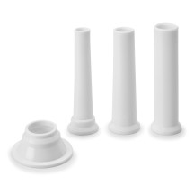 Hachoir à viande 300 watts 1kg/mn inclut 3 disques perforés et 3 accessoires 220 volts 386x166x342mm