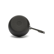 Sauteuse lame manche aluminium forgé noir 24cm