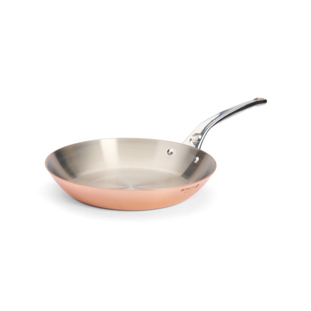 Poêle Diamètre 28cm Inocuivre queue inox