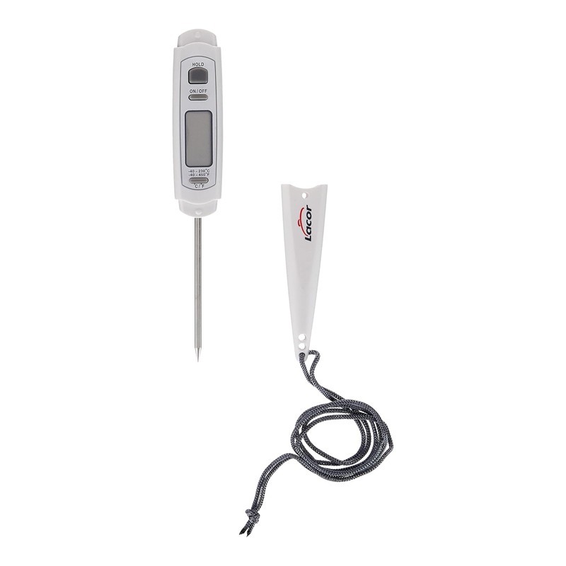 Thermomètre électronique à sonde Inox de -40° à 230°c.