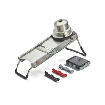 Mandoline en inox avec 3 Lames Julienne