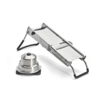 Mandoline en inox avec 3 Lames Julienne