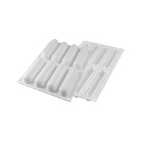 Moule silicone fingers 8 empreintes dimension 126x27 hauteur 27mm