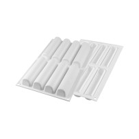 Moule silicone cylindres dimension 126x27 hauteur 27mm