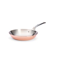 Poêle Diamètre 24cm Inocuivre queue inox
