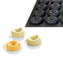 Moule en silicone mini savarin 18 pièces Diamètre 41 Hauteur 12mm 18ml 297x176mm