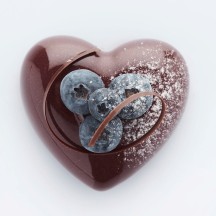 Moule en silicone love 6 pièces 74.5x68xh30mm 89ml 297x176mm