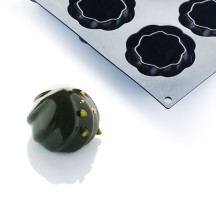 Moule en silicone harmony 6 pièces 63x63xh53mm 110ml 297x176mm