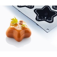 Moule en silicone marina 6 pièces 77x74x40mm 105ml 297x176mm