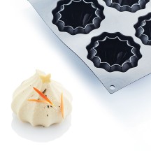 Moule en silicone coco 6 pièces 71x70x53mm 109ml 297x176mm