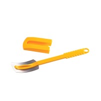 Lame de boulanger inox jaune 130mm
