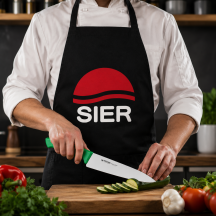 Couteau de cuisine manche vert 20cm