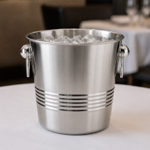 Seau à Champagne inox